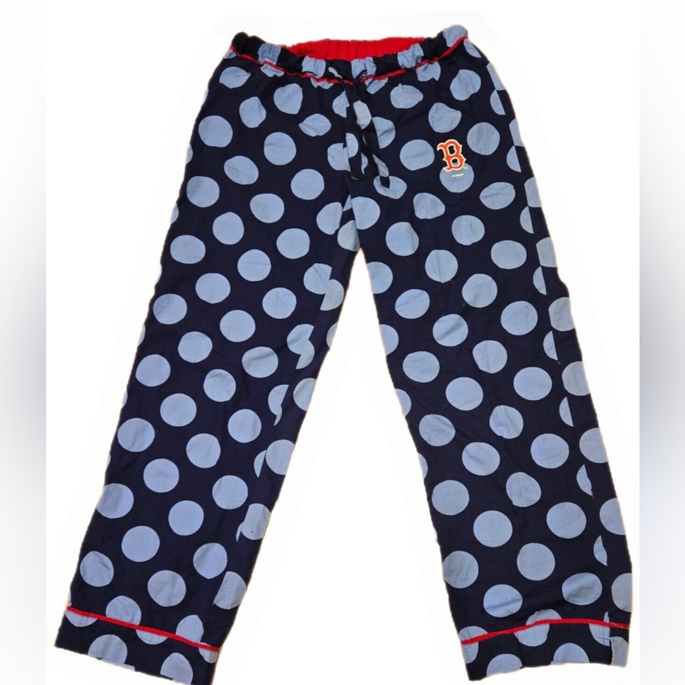 Sideline Apparel Womens M Red Sox PJ Pants